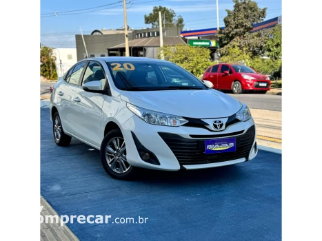 YARIS 1.5 16V FLEX SEDAN XL PLUS CONNECT MULTIDRIVE