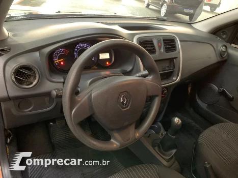 Renault Logan 1.0 Authentique 16V Flex 4P Manual 4 portas