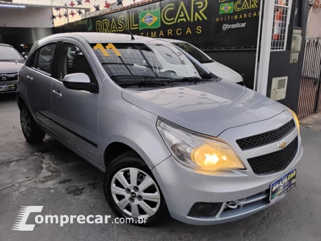CHEVROLET AGILE 1.4 MPFI LT 8V FLEX 4P MANUAL 4 portas