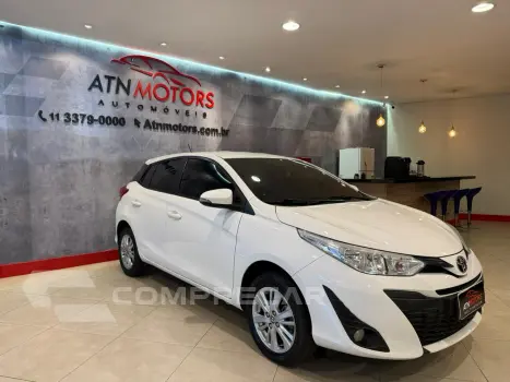 Toyota Yaris Hatch 1.3 16V 4P FLEX XL PLUS TECH MULTIDRIVE AUTOMÁTI 4 portas
