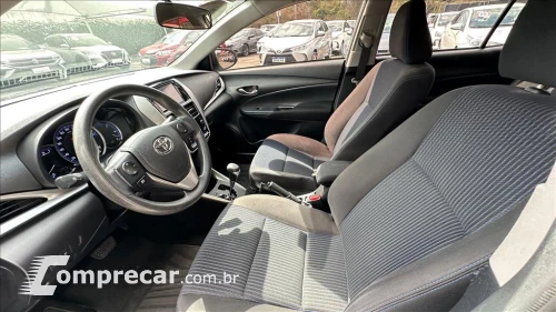 YARIS 1.5 16V FLEX SEDAN XL PLUS CONNECT MULTIDRI