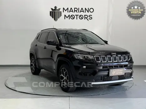 JEEP COMPASS 1.3 T270 TURBO FLEX LONGITUDE AT6 4 portas