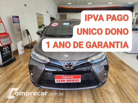 YARIS 1.5 16V FLEX XLS CONNECT MULTIDRIVE