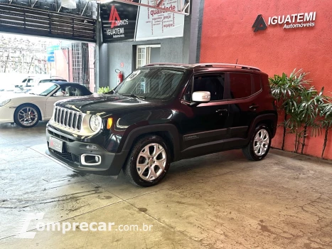 JEEP RENEGADE 1.8 16V FLEX LIMITED 4P AUTOMÁTICO 4 portas