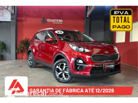 Kia SPORTAGE 2.0 EX 4X2 16V FLEX 4P AUTOMÁTICO 4 portas