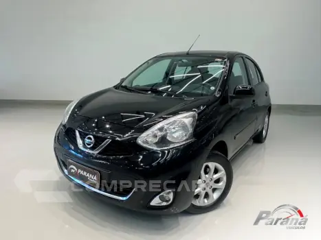 NISSAN MARCH 1.6 SV 16V FLEX 4P MANUAL 4 portas