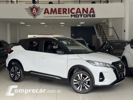 NISSAN Kicks 1.6 16V 4P FLEXSTART EXCLUSIVE XTRONIC AUTOMÁTICO CVT 5 portas