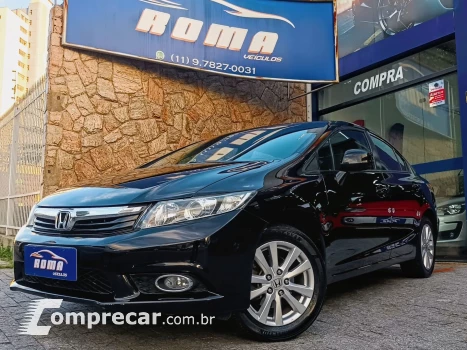 Honda Civic 1.8 Lxs 16V Flex 4P Automático 4 portas