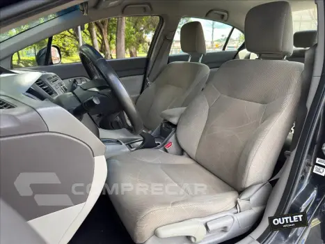 CIVIC 1.8 LXS 16V FLEX 4P AUTOMÁTICO