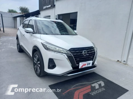 NISSAN Kicks 1.6 16V 4P FLEXSTART EXCLUSIVE XTRONIC AUTOMÁTICO CVT 4 portas