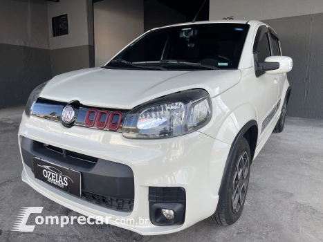Fiat UNO 1.4 EVO Sporting SE Blue Edition 8V 4 portas