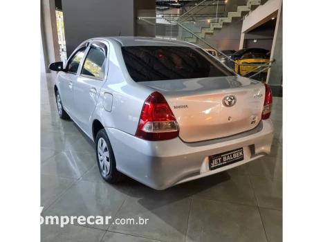 ETIOS 1.5 X PLUS SEDAN 16V FLEX 4P AUTOMÁTICO