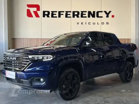 RAM RAMPAGE 2.0 HURRICANE 4 TURBO GASOLINA LARAMIE 4X4 AUTOMÁTIC 4 portas