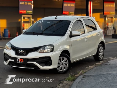 Toyota ETIOS X 1.3 Flex 16V 5p Mec. 4 portas