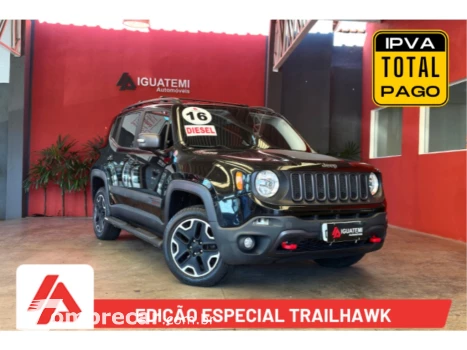 JEEP RENEGADE 2.0 16V TURBO DIESEL TRAILHAWK 4P 4X4 AUTOMÁTICO 4 portas