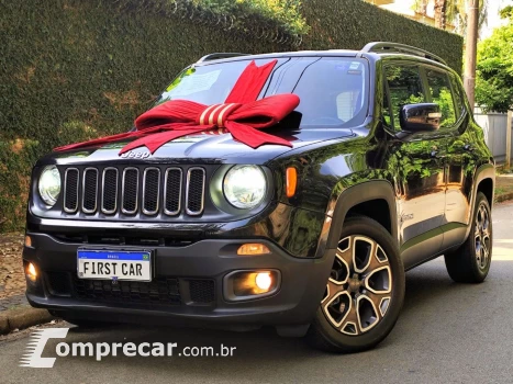JEEP RENEGADE 1.8 16V FLEX LONGITUDE 4P AUTOMÁTICO 4 portas