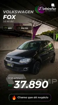 Volkswagen FOX 1.6 MI 8V 4 portas