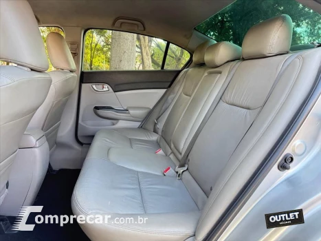 CIVIC 2.0 LXR 16V FLEX 4P AUTOMÁTICO