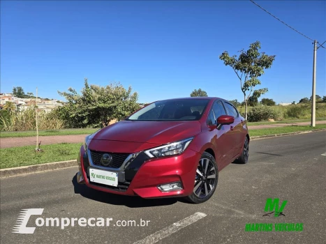 NISSAN VERSA 1.6 16V FLEX EXCLUSIVE XTRONIC 4 portas