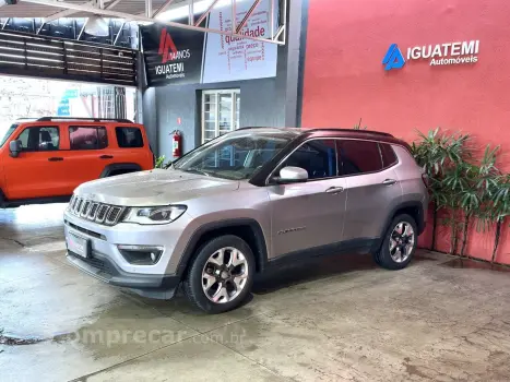 JEEP COMPASS 2.0 16V FLEX LONGITUDE AUTOMÁTICO 4 portas