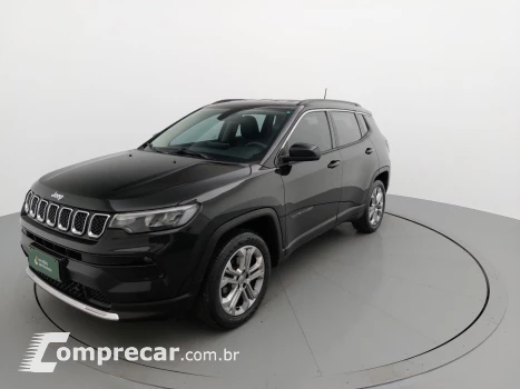 JEEP COMPASS 1.3 T270 TURBO FLEX LONGITUDE AT6 4 portas