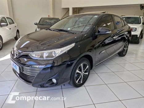 Toyota Yaris Sedan 1.5 16V 4P FLEX XLS MULTIDRIVE AUTOMÁTICO CVT 4 portas