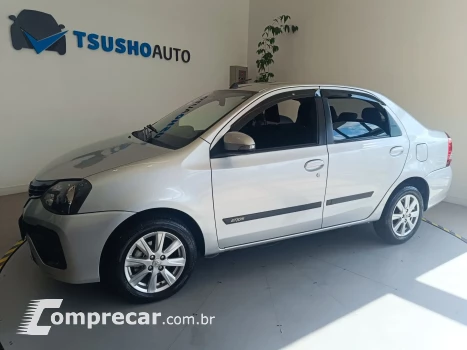 Toyota ETIOS 1.5 X PLUS SEDAN 16V 4P AUTOMÁTICO 4 portas