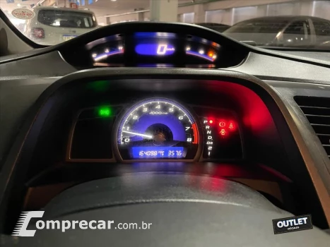 CIVIC 1.8 LXS 16V FLEX 4P AUTOMÁTICO