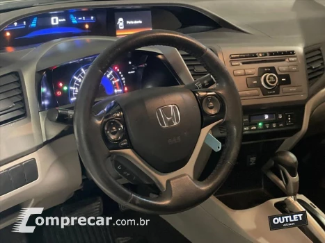 CIVIC 1.8 LXS 16V FLEX 4P AUTOMÁTICO