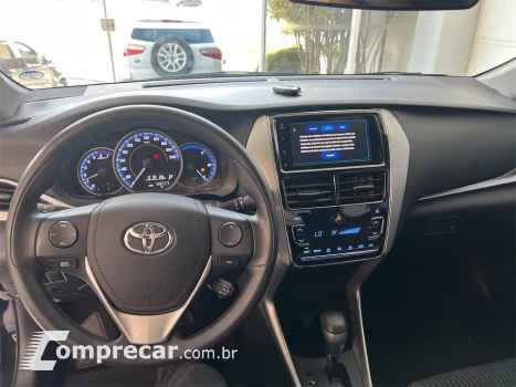 Toyota YARIS 1.5 16V FLEX SEDAN XL PLUS CONNECT MULTIDRI 4 portas