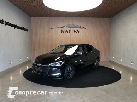 CHEVROLET Onix 1.0 Turbo Flex Plus Premier Automático 4 portas