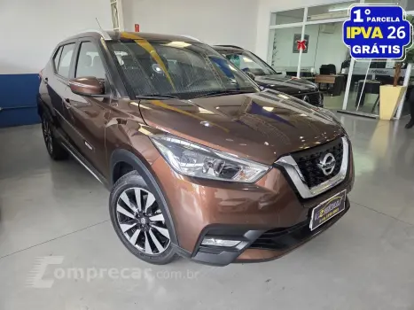 NISSAN KICKS 1.6 16V FLEXSTART SV 4P XTRONIC 4 portas