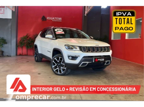 JEEP COMPASS 2.0 16V DIESEL LIMITED 4X4 AUTOMÁTICO 4 portas