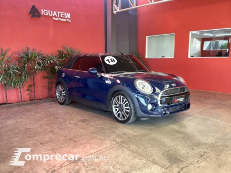 COOPER 2.0 S CABRIO 16V TURBO GASOLINA 2P AUTOMÁTICO