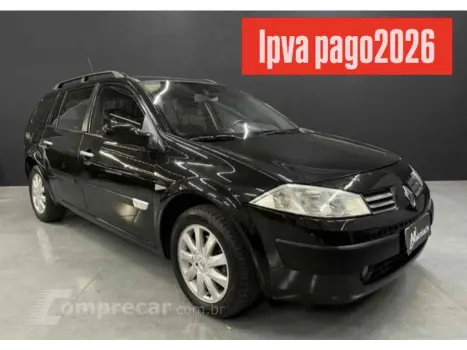 Renault MEGANE 1.6 DYNAMIQUE GRAND TOUR 16V FLEX 4P MANUAL 4 portas