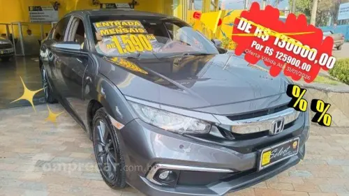 Honda CIVIC 2.0 16vone EXL 4 portas