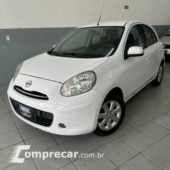 NISSAN MARCH SV 1.6 16V Flex Fuel 4 portas