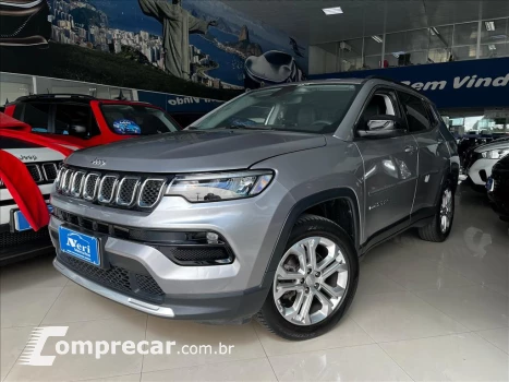 JEEP COMPASS 1.3 T270 TURBO FLEX LONGITUDE AT6 4 portas