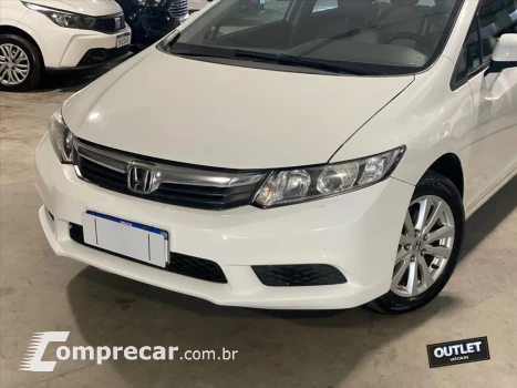 CIVIC 1.8 LXS 16V FLEX 4P AUTOMÁTICO