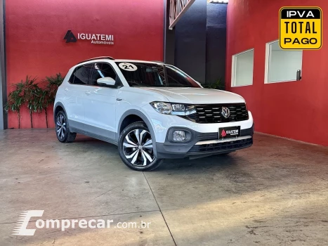 Volkswagen T-CROSS 1.0 200 TSI TOTAL FLEX COMFORTLINE AUTOMÁTICO 4 portas