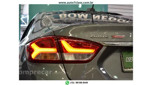 CRUZE SEDAN - 1.4 TURBO LTZ 16V 4P AUTOMÁTICO