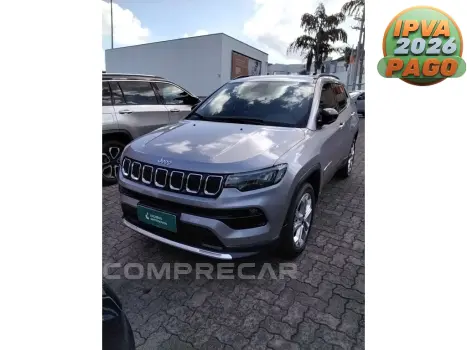 JEEP COMPASS 1.3 T270 TURBO FLEX LONGITUDE AT6 4 portas