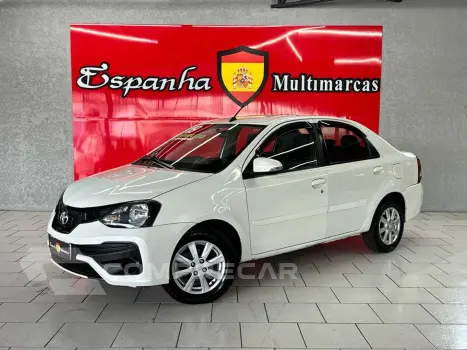 Etios 1.5 X Plus Sedan 16V Flex 4P Manual