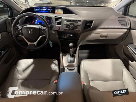 CIVIC 2.0 LXR 16V FLEX 4P AUTOMÁTICO