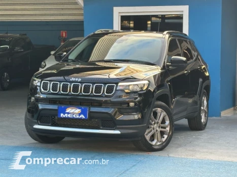 JEEP COMPASS 1.3 T270 TURBO FLEX LONGITUDE AT6 4 portas