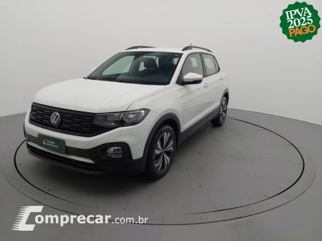 Volkswagen T-CROSS 1.0 200 TSI TOTAL FLEX AUTOMÁTICO 4 portas