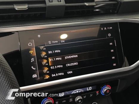 Q3 2.0 40 TFSI GASOLINA PERFORMANCE BLACK PLUS QUATTRO TIPTR