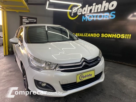 C4 Sedan 1.6 16V 4P FLEX LOUNGE TURBO THP BVA AUTOMÁTICO