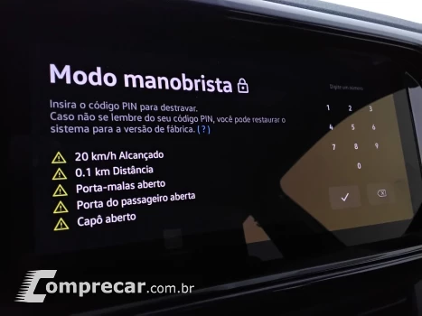 T-CROSS 1.0 200 TSI TOTAL FLEX COMFORTLINE AUTOMÁTICO
