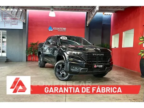 RAM RAMPAGE 2.0 HURRICANE 4 TURBO GASOLINA LARAMIE 4X4 AUTOMÁTIC 4 portas